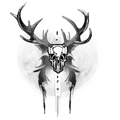 Elk Skull Print  Medshop New Zealand
