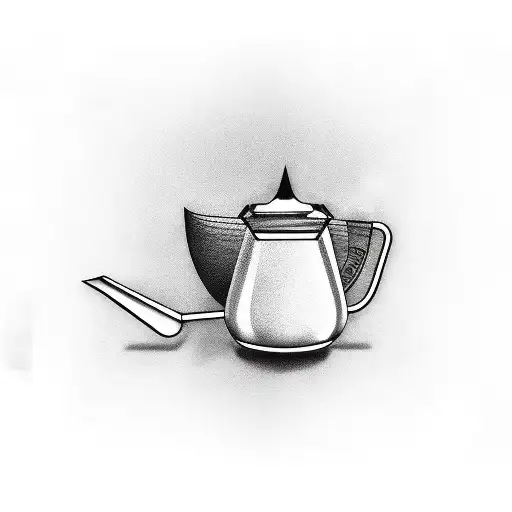 moka pot  tattoo design idea