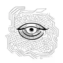 Evil Eye tattoo design idea