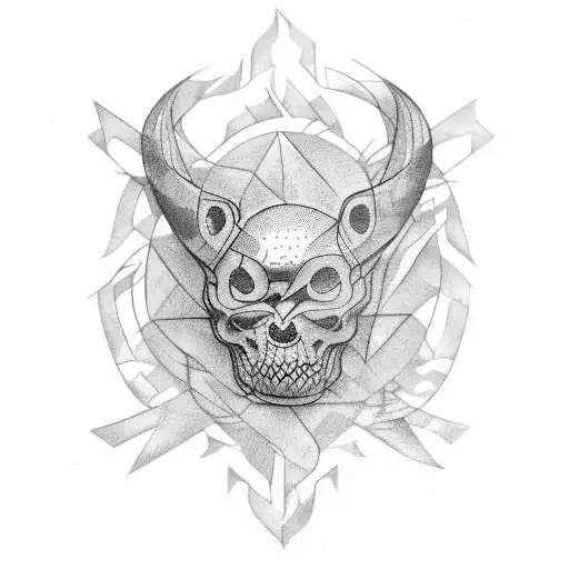 taíno tattoo design idea
