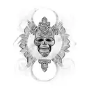 taíno tattoo design idea