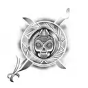 taíno tattoo design idea