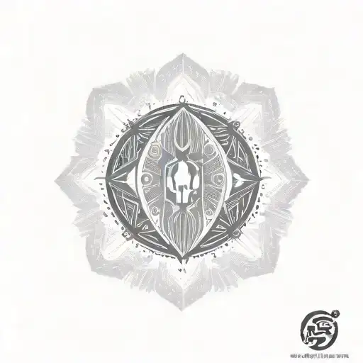 African tribal sleeve with Zulu shield  tattoo design idea