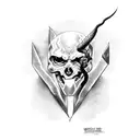 metallica snake tattoo design idea