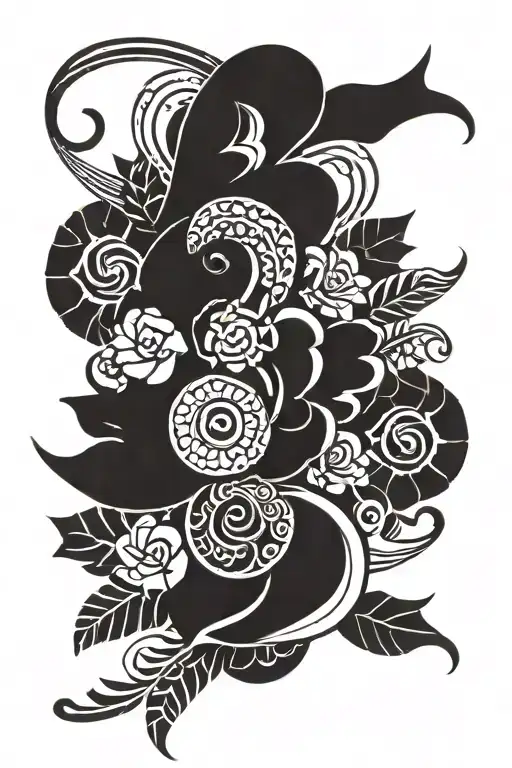 create a tattoo of the date 1/04/21 in a very unique way and as it is an anniversary date make it romantic.  tattoo design idea