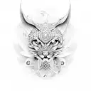 Rudra tattoo design idea