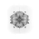 karma tattoo design idea