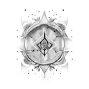 karma tattoo design idea