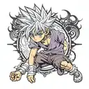 killua tattoo design idea