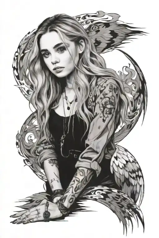 Sabrina carpenter tattoo design idea