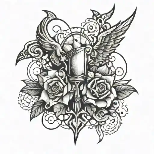 Christian tattoo design idea