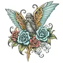 Christian tattoo design idea