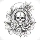 Christian tattoo design idea