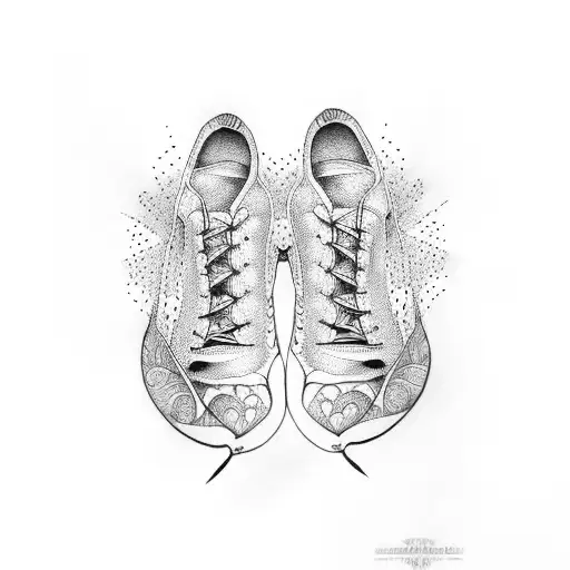 duck feet  tattoo design idea