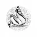 duck feet  tattoo design idea