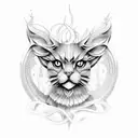 Persian mythology  tattoo design idea