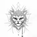 Persian mythology  tattoo design idea