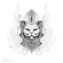 Persian mythology  tattoo design idea