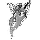 add a anubis scales tattoo design idea