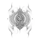 fearless mudra tattoo design idea