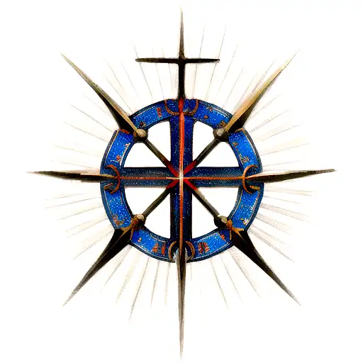 Christian Cross tattoo design idea