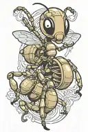 ANT tattoo design idea