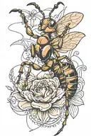 ANT tattoo design idea