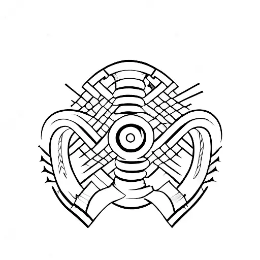 the word "Resilience" designed in a way that conveys hardship tattoo design idea