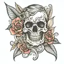 stamp tattoo design idea