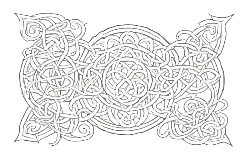 celtic band tattoo tattoo design idea