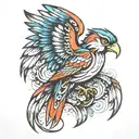 thunderbird tattoo design idea