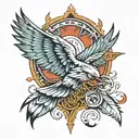 thunderbird tattoo design idea
