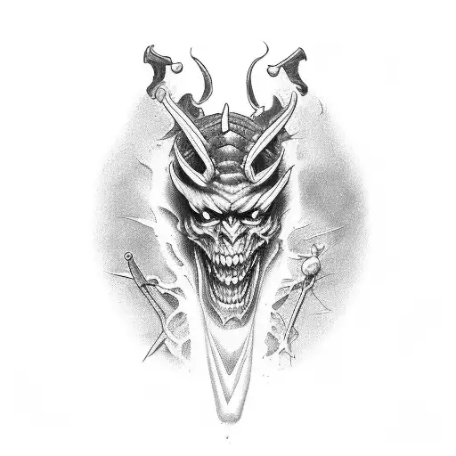 devil throat tattoo tattoo design idea