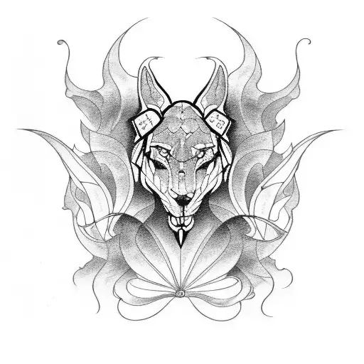 Black and White gothic ornamental tattoo based in stained Glass and windows from gothic buildings tattoo design idea