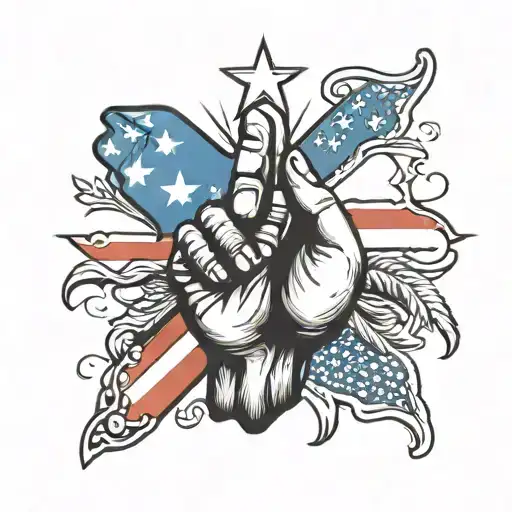 Puerto rican flag, Brazilian Flag, rio de janeiro, Biblical praying hands tattoo design idea