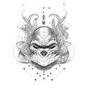 April fool tattoo design idea