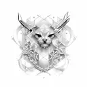 Scissors  tattoo design idea