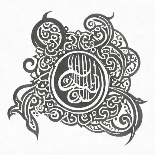 arabic calligraphy design tattoo design idea
