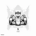 formula 1 ferrari car 2012 tattoo design idea