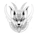 Anubis tattoo design idea