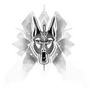Anubis tattoo design idea