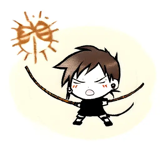 Tiny Tattoo Anime Reed mark tattoo design idea