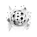 messi fotball  tattoo design idea