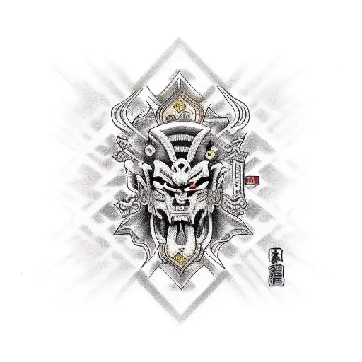 Chi rhoo with cross tattoo design idea