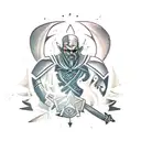 characters from games like the witcher, Gothic, Skyrim, mass effect, gta and more tattoo design idea