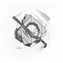 sisyphus tattoo design idea