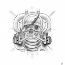 electrician tattoo design idea