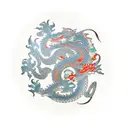 Dragon Turtle tattoo design idea