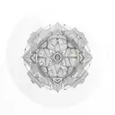 perspective  tattoo design idea