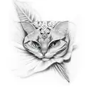 perspective  tattoo design idea